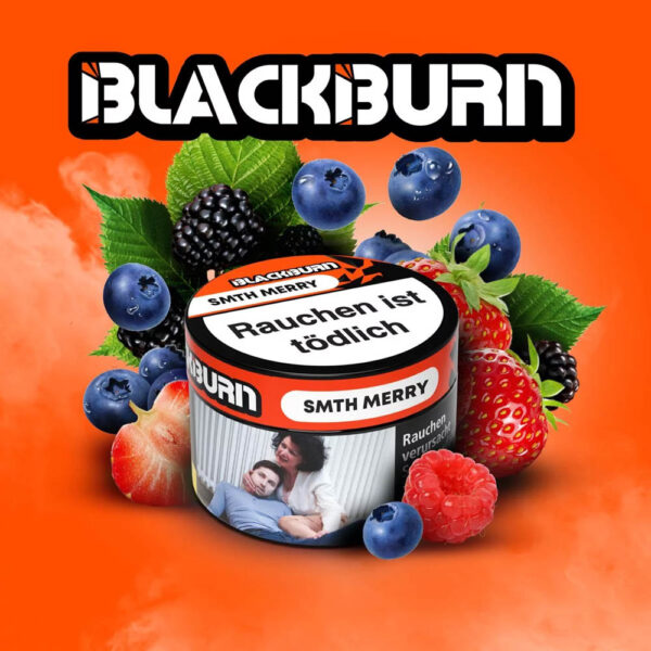 Black Burn Tabak SMTH MERRY 25g - Shisha Dome